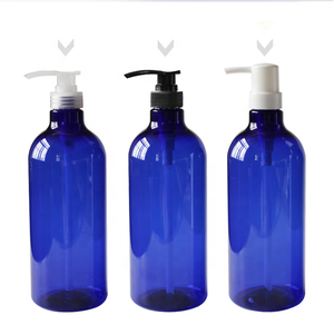 250ml 500ml 1000ml verde blu ambra PET trasparente di plastica shampoo boston bottiglia con il bianco trasparente pompa nero shampoo <span class=keywords><strong>dispenser</strong></span> liquido