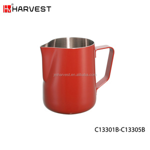 <span class=keywords><strong>Pichet</strong></span> à lait en acier inoxydable avec logo personnalisé 20oz service à café et thé espresso en métal pour les fêtes salon verres à lait cuit à la vapeur <span class=keywords><strong>pichet</strong></span> - Product Image 4