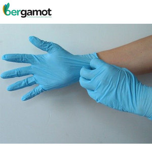 Malezya üretilen tozsuz tek kullanımlık nitril tıbbi muayene eldivenleri sağlık kaynağı - Product Image 2