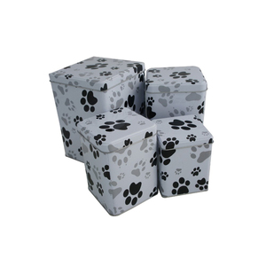 MKY <span class=keywords><strong>Pet</strong></span> kremasyon çömleği köpek Paw baskı teneke Urn - Product Image 2