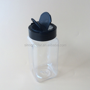PET pot 275 ml en plastique contenant des épices avec papillon cap/poivre shaker - Product Image 3