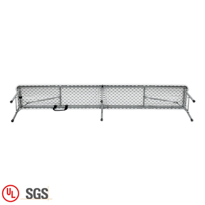 Best Price White Plastic 6ft Folding <strong>Bench</strong> <strong>Garden</strong> <strong>Picnic</strong> Patio Portable Folding <strong>Bench</strong> for Outdoor Events - Product Image 4