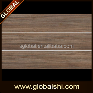 Madera de color marrón baldosas, madera barata patrón de suelo, cerámica del azulejo de piso que se ve bien como la madera - Product Image 1