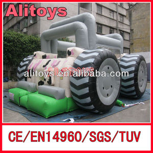 Infatable <span class=keywords><strong>de</strong></span> <span class=keywords><strong>lujo</strong></span> <span class=keywords><strong>de</strong></span> diseño--- inflable puente camiones camiones <span class=keywords><strong>de</strong></span> rebote - Product Image 1