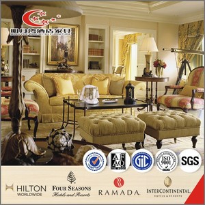क्लासिक होटल की लॉबी कपड़े सोफे - Product Image 3