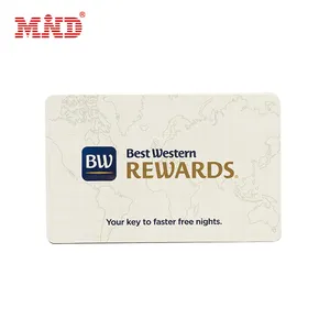 Original de fábrica personalizar RFID Hotel Key Card Hospitality Motel Key Card