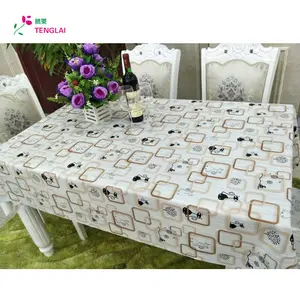 Beautiful plastic table cover for wedding