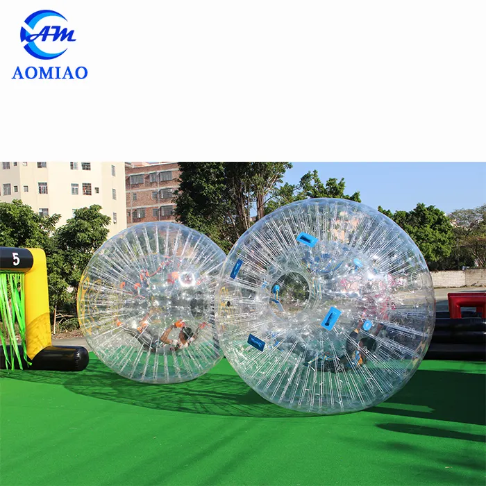 Wow! Opblaasbare human hamster bal voor koop/opblaasbare zorb lopen ballen/gras bol