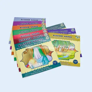 2022 Fabriek Full Color Custom Afdrukken Arabisch Kinderen Educatief Boek Islamitische Kinderen Boeken