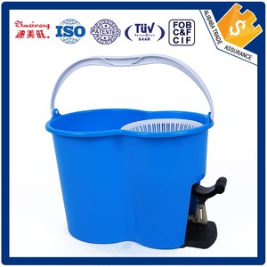 Xô Lau Nhà Ma Thuật Mới Với Bàn Đạp Chân Xoay <span class=keywords><strong>360</strong></span> Với 2 Đầu Lau - Product Image 6