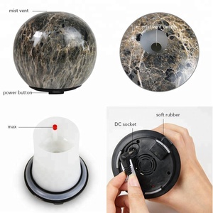 Trang Trí Trang Nhã Đá Cẩm Thạch Gốm Máy Tạo Độ Ẩm Không Khí Điện Siêu Âm Tinh Dầu Khuếch Tán Hương Thơm - Product Image 5