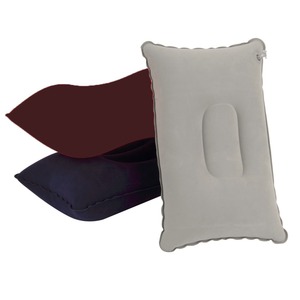 Joyee Custom <span class=keywords><strong>PVC</strong></span> Flock ing Folding Luft Aufblasbare Reise Camping Kissen Hals Luftkissen Kissen