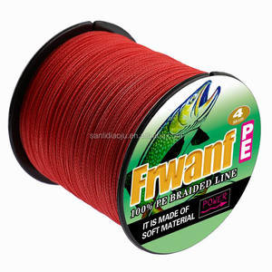 <span class=keywords><strong>Fil</strong></span> tressé multicolore super solide PE4 brins x4 enduit vert vif tressé ligne <span class=keywords><strong>de</strong></span> pêche pêche à la carpe ligne <span class=keywords><strong>de</strong></span> thon - Product Image 5