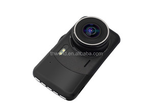 T600 hidden camera 1080 p dash cam hướng dẫn sử dụng 4.0 inch kim loại cơ thể vehicle blackbox dvr ống kính kép - Product Image 5