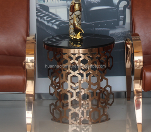 XT024 comprar muebles de china en línea moderna elegante onyx mesa lateral pequeña - Product Image 3