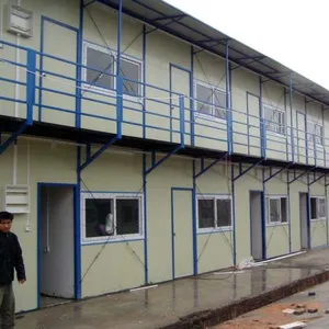 Foshan Prefabricated portable steel Structure K Prefab House Manufacture For Labor Accommodations In UAE