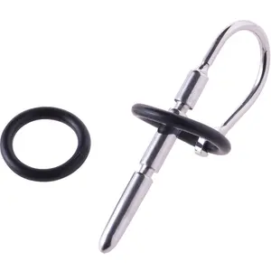Stainless Steel Short Penis Plug Metal Sex Toy Male For BDSM