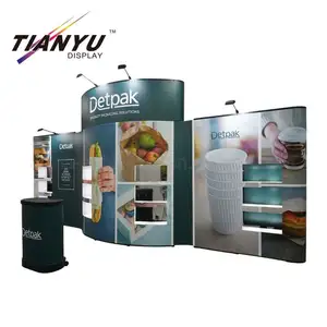 Easy Set Up Advertising Backdrop Customized Size Funko Cardboard Pop Up Display Stands