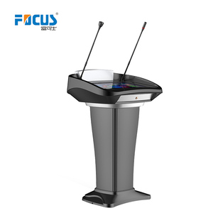 V-forme Électronique discours bureau informatique et audiovisuel connexion FK500V avec CE et CCC lutrin Intelligent