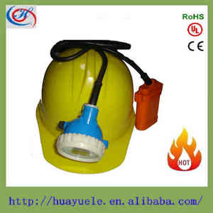 casco de seguridad <span class=keywords><strong>minera</strong></span> con ajustar la <span class=keywords><strong>linterna</strong></span> recargable - Product Image 1
