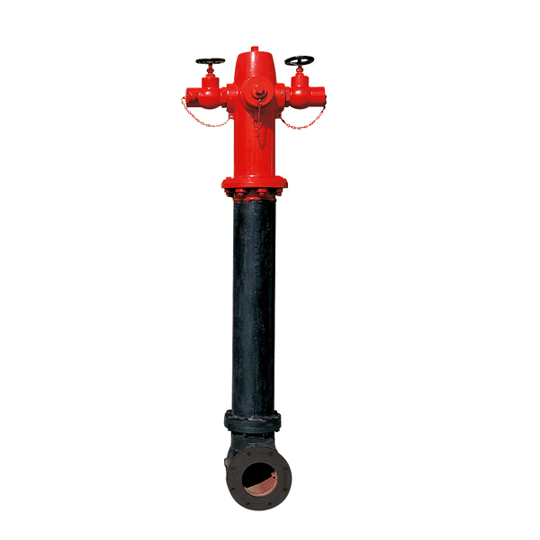 6 ''DN150 пожарный гидрант с клапанами 3-ходовым пожарным гидрантом с посадочными клапанами