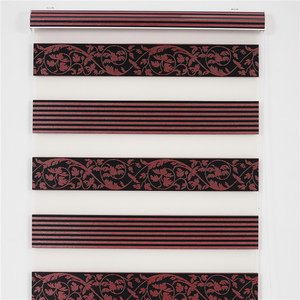 Rouge rose <span class=keywords><strong>mini</strong></span> blins, persiennes, double couche stores - Product Image 4