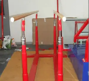 Adjustable official gym parallel bars