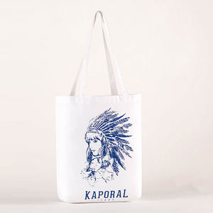 2022การออกแบบใหม่ถุงผ้าใบขายส่งที่มีคุณภาพสูงผ้าฝ้ายผ้าใบกระเป๋าช้อปปิ้ง - Product Image 3