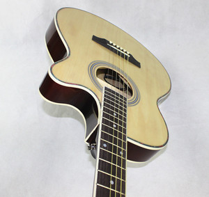 الجملة عالية الجودة الغيتار الصوتية العالمية آلات موسيقية الغيتار الصوتية - Product Image 3