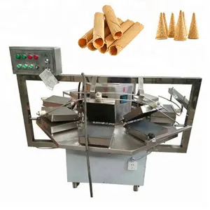 Automatic Egg roll making machine/ wafer roll biscuit production line