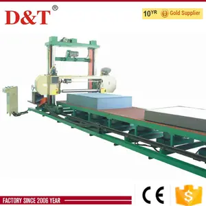 CNC Automatic Sponge Foam Machine Horizontal Slicing Cutter Machine For Sheet Cutting