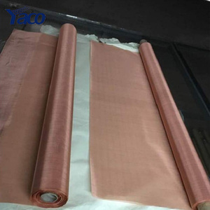 200 mesh 75 micron puro rame rosso rame filo metallico tessuto a rete panno 1x30m rotolo per gabbia di <span class=keywords><strong>faraday</strong></span> - Product Image 3
