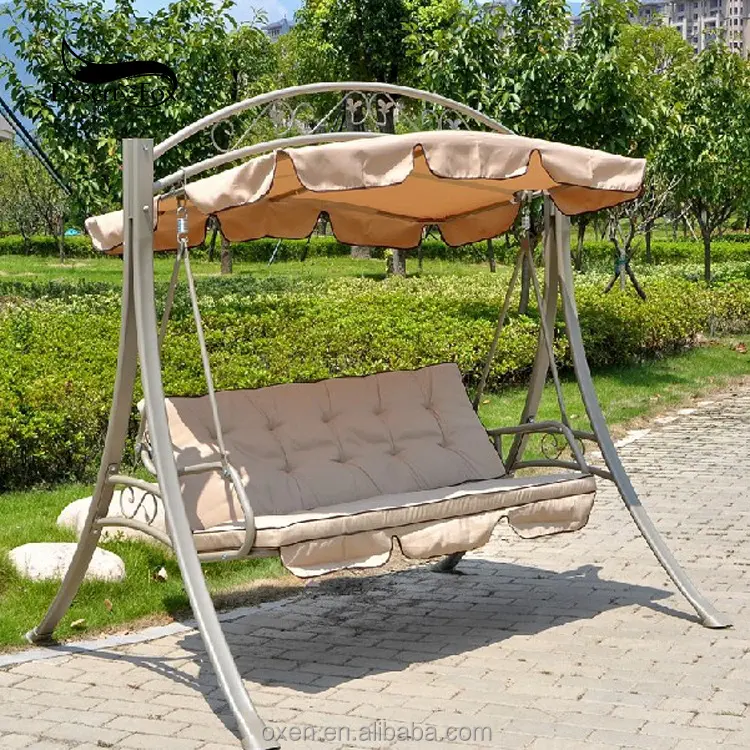 Outdoor doppio sedile altalena sedia a dondolo sedia balcone cortile da tavolo arte del ferro altalena per adulti