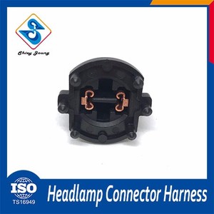 Professionnel h7 phare ampoule titulaire 2 broches connecteur mâle femelle fil harnais - Product Image 2