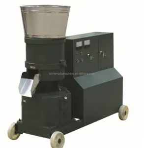 KL400C KL400 30 kw electric motor 380v three moving roller flat die pellet mill machine