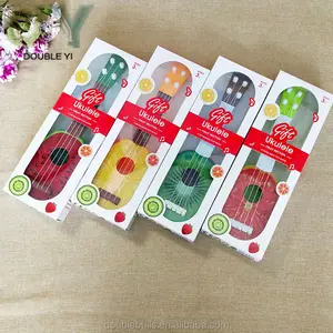 Bambini all'ingrosso di frutta chitarra venatura del legno ukulele strumento musicale giocattolo di musica del violino - Product Image 1