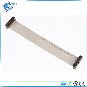 10 دبوس 2 * 5pin IDC 10way 2.54 مللي متر الملعب Pinrex عثرة تمديد Grey الشريط شقة كابل 0.635 مللي متر - Product Image 4