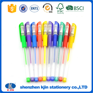Duro tarjeta <span class=keywords><strong>de</strong></span> nuevo 5 pack premium brillo metálico bolígrafos <span class=keywords><strong>de</strong></span> tinta <span class=keywords><strong>gel</strong></span> - Product Image 4