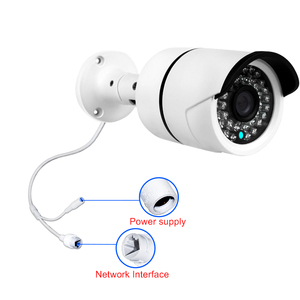 1080P Bullet Cámara IP Cctv Seguridad Infrarrojo Video Audio Vigilancia Al Aire Libre Impermeable Home Cam Ipcam - Product Image 3
