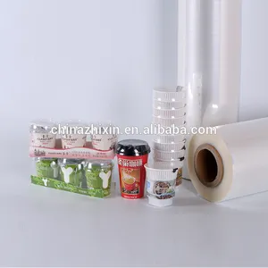 Custom made transparent heat plastic polyolefin shrink film