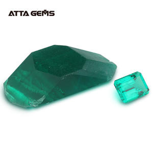 Nuovo stile all'ingrosso sintetico colombiano idrotermale smeraldo pietre <span class=keywords><strong>naturali</strong></span> per gioielli raffinati - Product Image 5