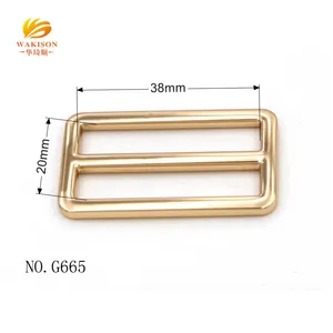 1.5 inch classic metal square ring bag belt buckles for leather handbags strap belt