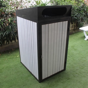 Gavin Custom Made 240L Metal and Solid Timber Large Garbage Can Enclosure Wooden <strong>Wheelie</strong> <strong>Bin</strong> Surround - Product Image 6