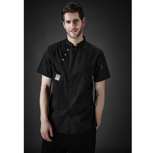 Giacca uniforme dell'hotel, Staff dell'albergo dell'uniforme dello Chef, cappotto della <span class=keywords><strong>cucina</strong></span> del tessuto del cotone del poliestere - Product Image 6