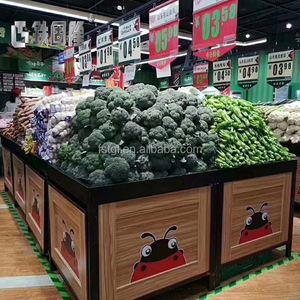 Giá Tốt Siêu Thị Thiết Bị Kệ Hiển Thị Rau Và Trái Cây Rack Loạt Rau Trái Cây Bảng Khuyến Mãi Cho Siêu Thị - Product Image 4