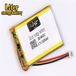 Socket 1.5-3 P 3.7 V 484251 1500 mah lipo battery Rechargeable solar li ion polymer lithium battery with PCM - Product Image 3