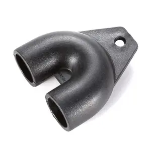 Geothermal heat pump pipe fittings hdpe socket U shape end cap