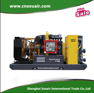 Compresor de Refuerzo de Aire o Nitrógeno Atlas Copco B7-41/1000, 350-1000 psi, 2440 cfm, para Proyectos de Geotermia, Campos Petroleros y Perforación de Pozos de Agua - Product Image 3