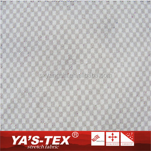 Fournisseurs de la chine Vente <span class=keywords><strong>Chaude</strong></span> 92% Polyester 8% Spandex Plaid Imprimé Tissé Tissu Pour Vêtement - Product Image 3