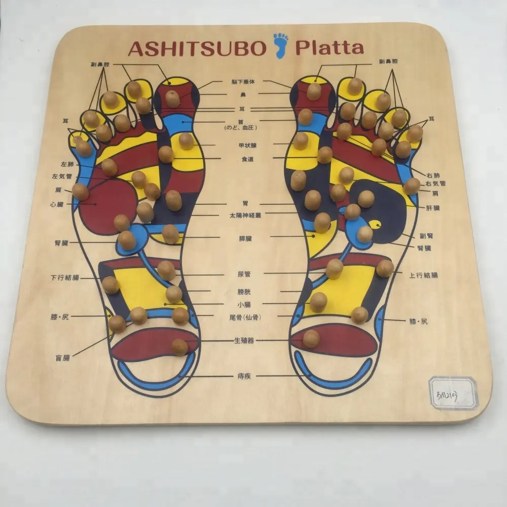 wooden mssager foot massage board